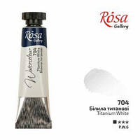 Фарба акварельна, Білила титанові, туба, 10мл, ROSA Gallery