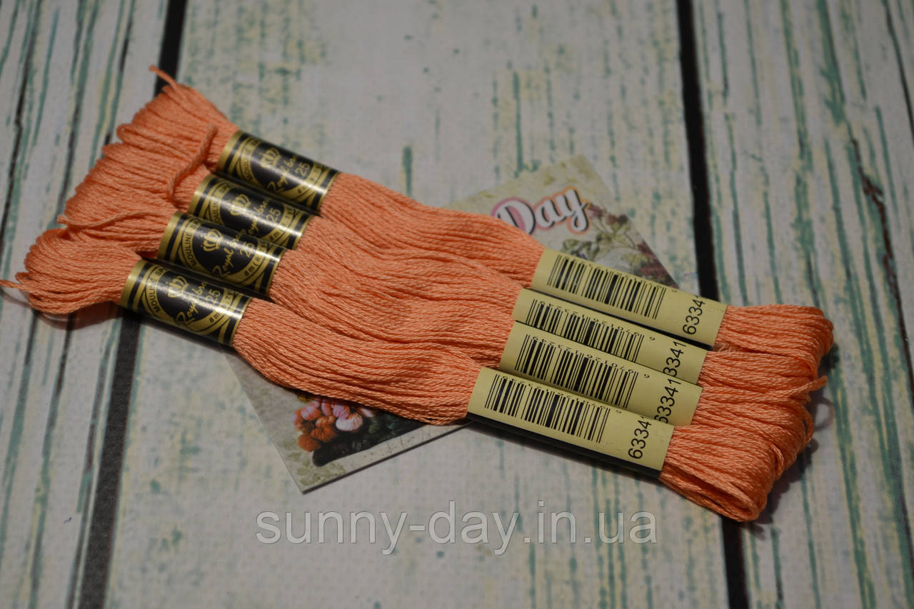 Муліне Royal Broderie, колір No3341, фото 1