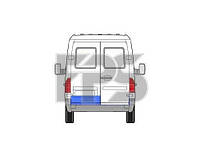 Ремчасть двери MERCEDES BUS SPRINTER 95-00 задняя левая высота 20см. (FPS). FP3546720