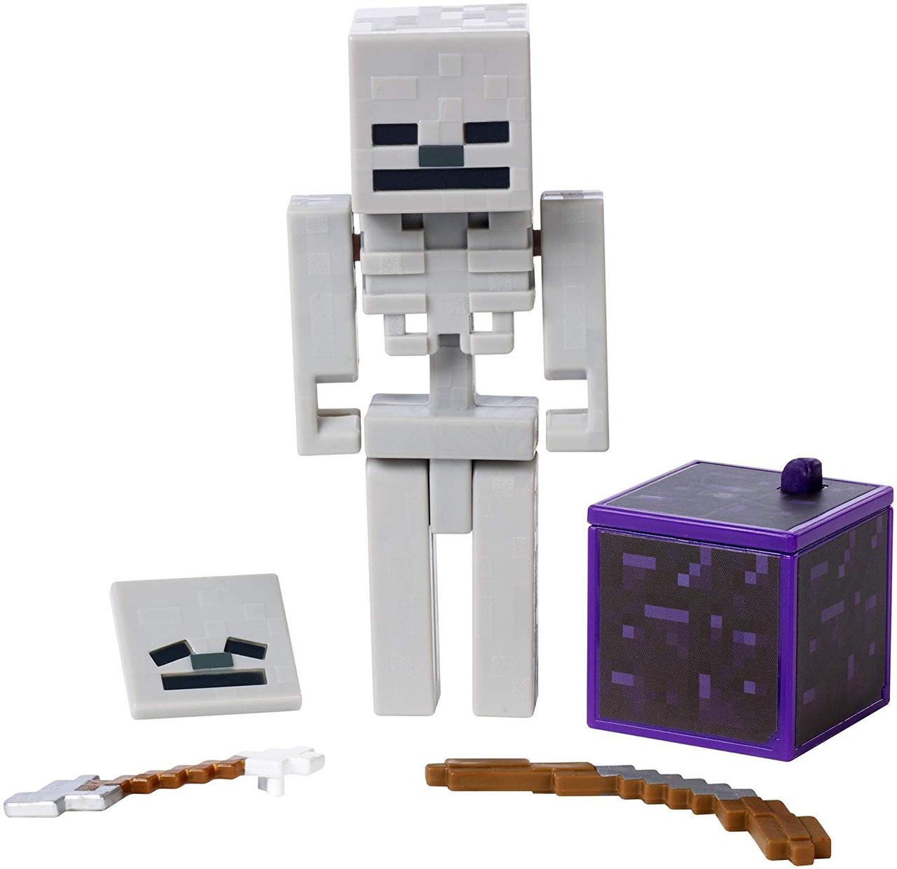 Minecraft skeleton hot sale figure