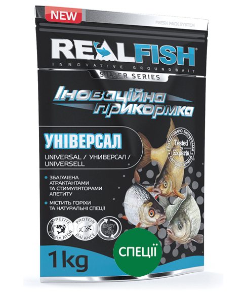 Прикормка Real Fish "Універсал" (Спеції), фото 1