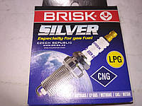 Свечи зажигания Brisk DR17YS Silver, 16V, 405, 406, ГАЗель