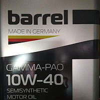 Моторна олива Barrel 10w40 4 л напівсинтетична