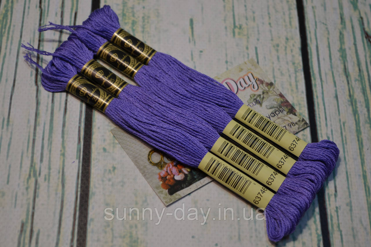 Муліне Royal Broderie, колір No3746, фото 1