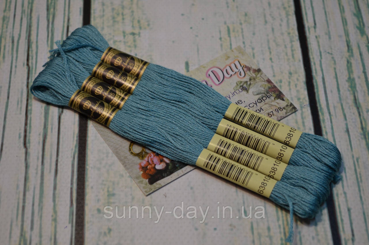 Муліне Royal Broderie, колір No3810, фото 1