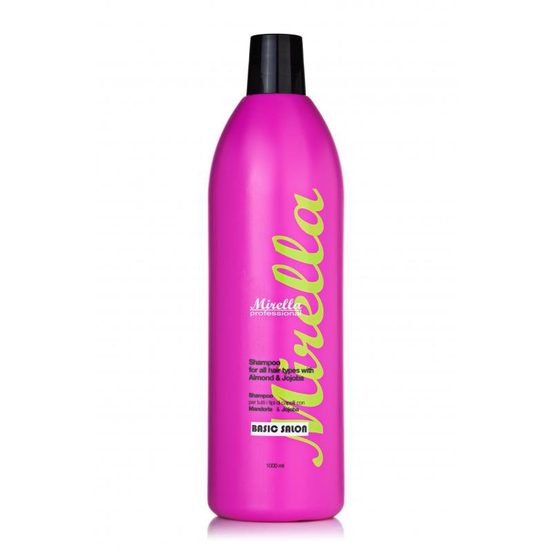 Шампунь для всіх типів волосся з мигдальною олією R RESTRUCTURE 1000 мл Mirella Professional