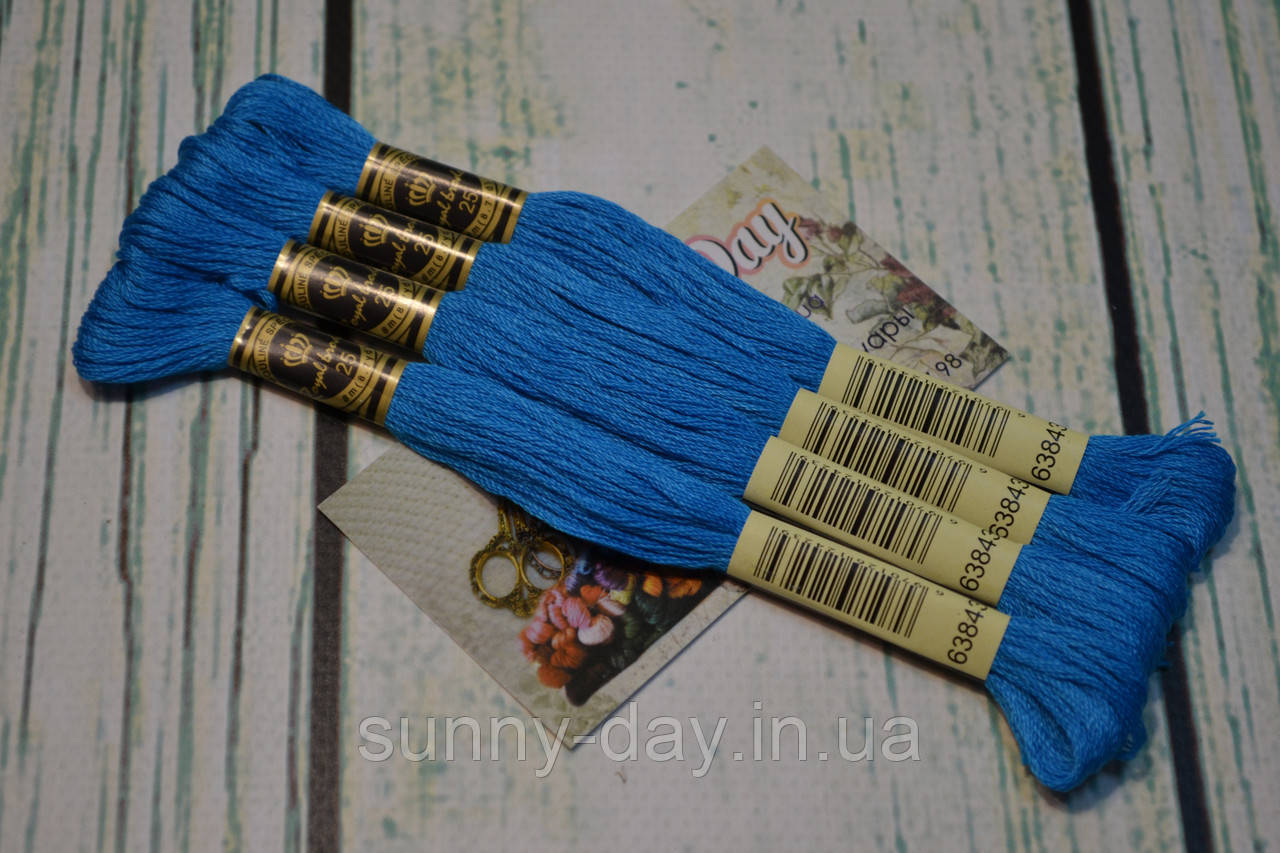 Муліне Royal Broderie, колір No3843, фото 1