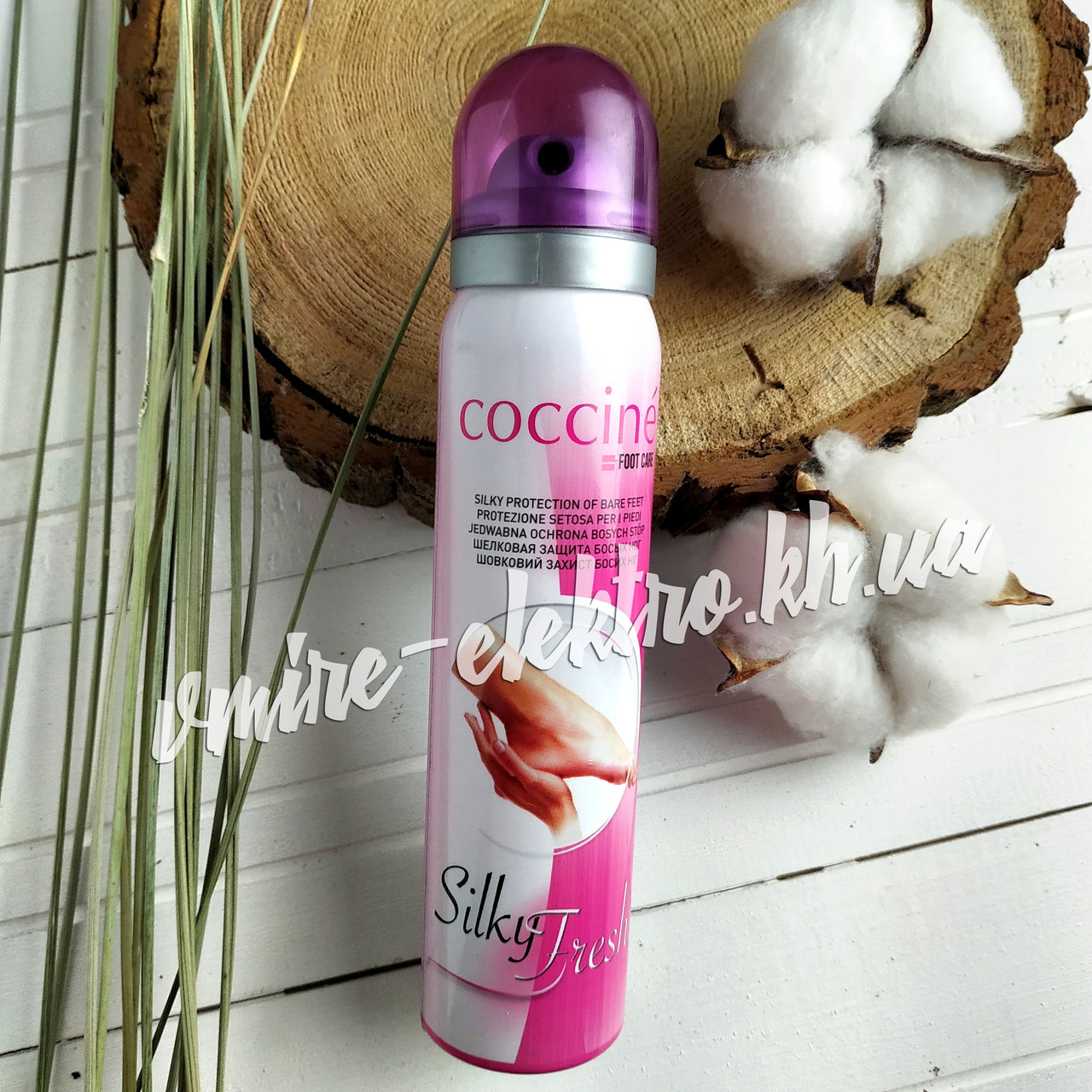 Шовкова захист босих ніг Coccine Silky Fresh 100 мл