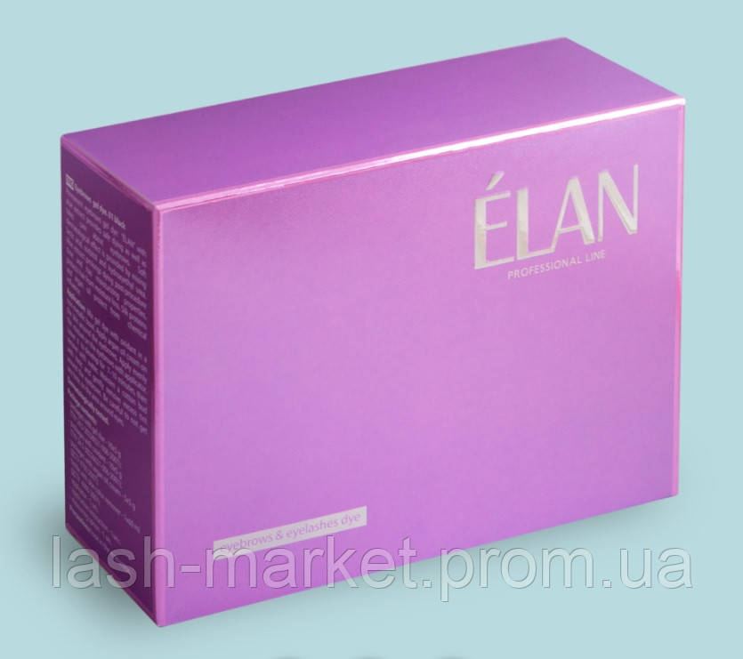 Фарба для брів ELAN комплект 01 black