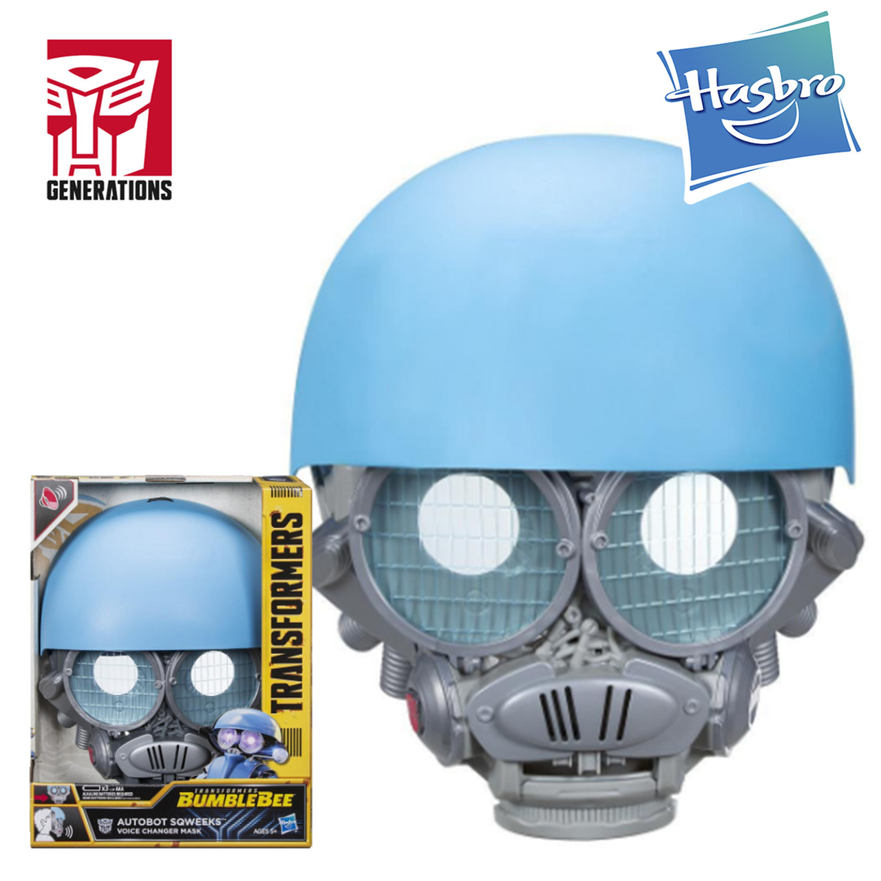 Маска Трансформера с изменением голоса Автобот Сквикс сери Бамблби ...