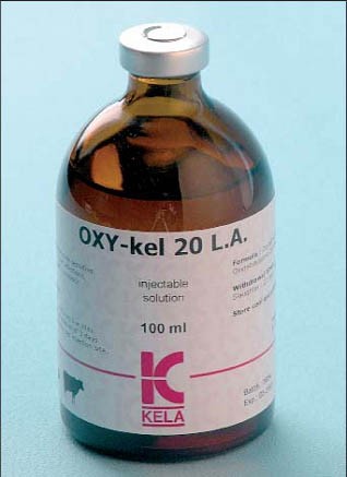 Оксі-кел 20 L. A. 100 мл (окситетрациклін тривалої дії) 100 мл Kela (Бельгія) антибіотик для тварин