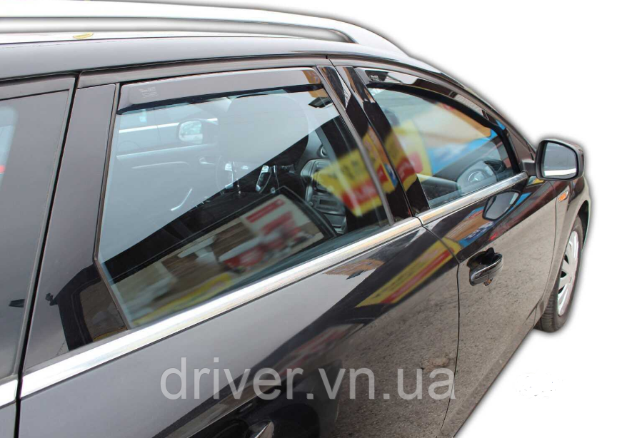 Дефлектори вікон вставні Ford Mondeo 2007 -2013 5D Combi