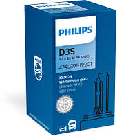 Ксеноновая автолампа D3S PHILIPS WHITE VISION GEN2 PS 42403 WHV2 C1