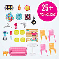 Набір Будиночок у Малібу Barbie House Playset Mattel (FXG57), фото 5
