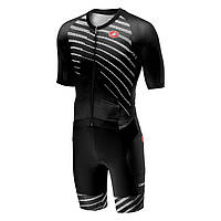 Трико (M) Castelli All Out Speed Suit мужское велосипедное чёрное