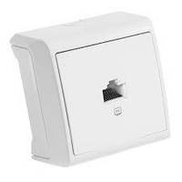 VIKO VERA БІЛИЙ Розетка комп'ютерна (Cat 5e) Білий