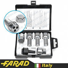 FARAD STIL BULL <unk> Болти секретки М14x1.5x27 Сфера R13 Обертове кільце Ключ 17 (+сталеві ковпачки)