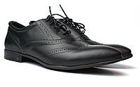 Lord Protector Rosso Avangard черные туфли броги из натуральной кожи мужская обувь больших размеров 47, 31.5
