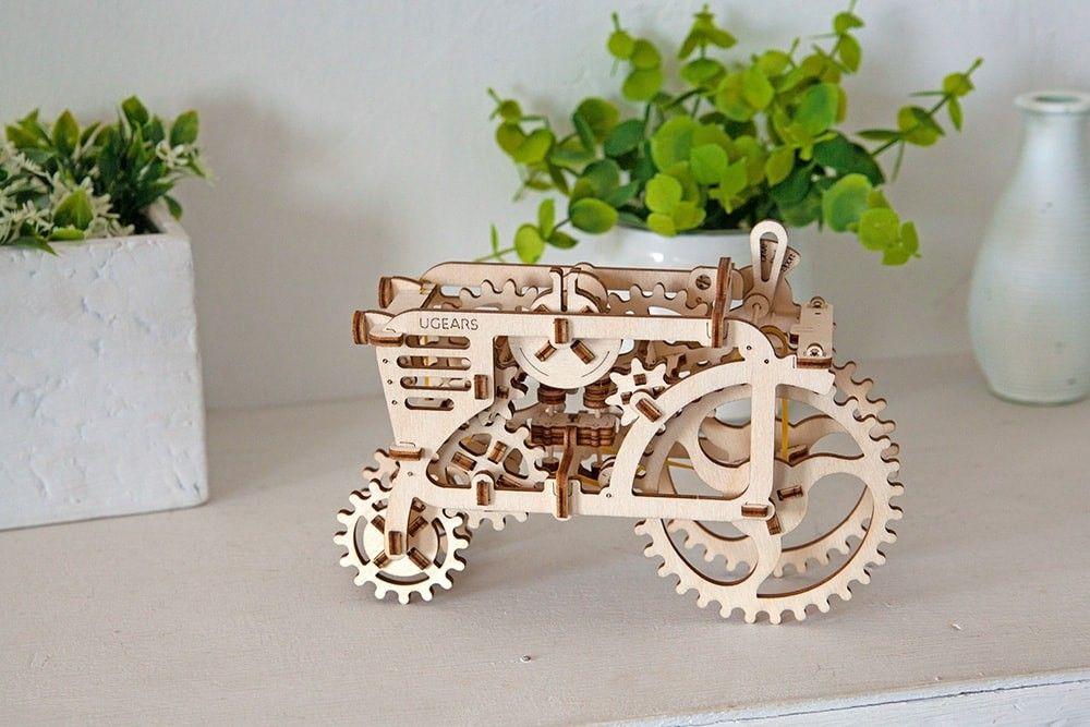 Механічний 3D Пазл UGEARS Трактор