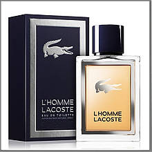 Lacoste l'homme туалетна вода 100 ml. (Лакоста Наповнююча Хом)