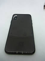 Чехол силиконовый супер тонкий Superslim iPhone X Черный прозрачный