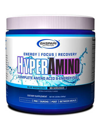 Амінокислоти Gaspari Nutrition Hyper Amino 300 г (30 порц.), фото 1