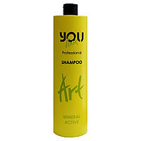 Шампунь для пошкодженого волосся You Look Professional ART Collagen Active Shampoo 1000 мл.