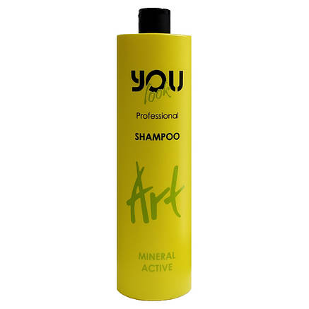 Шампунь для пошкодженого волосся You Look Professional ART Collagen Active Shampoo 1000 мл., фото 1
