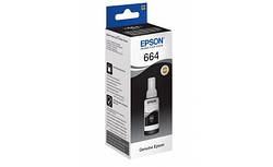 Чорнило EPSON L100/L200/L300/L120/L3050/L3070/L366 Black 70 мл (C13T66444A)