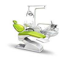 Стоматологічна установка Anya AY-A1000 верхня подача інструментів.