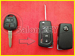 Ключ Mitsubishi Lancer 07-15 викидний Туреччина (OEM)