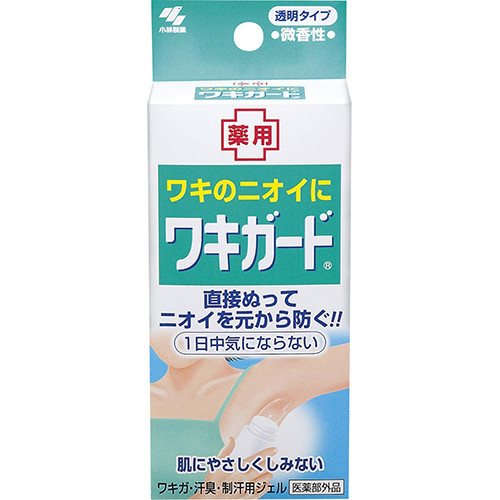 Kobayashi Pharmaceutical Wakiguard Високоякісний гель антиперспірант, 50 г. До 06/2027