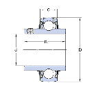 ПідшипникUC 207-20, фото 2