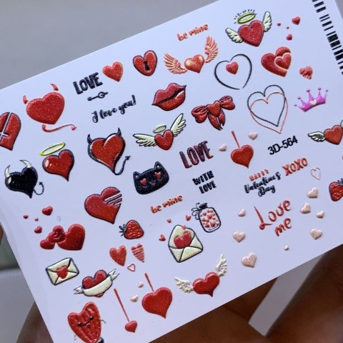 Слайдер 3D для дизайну на нігтях 564 78 05