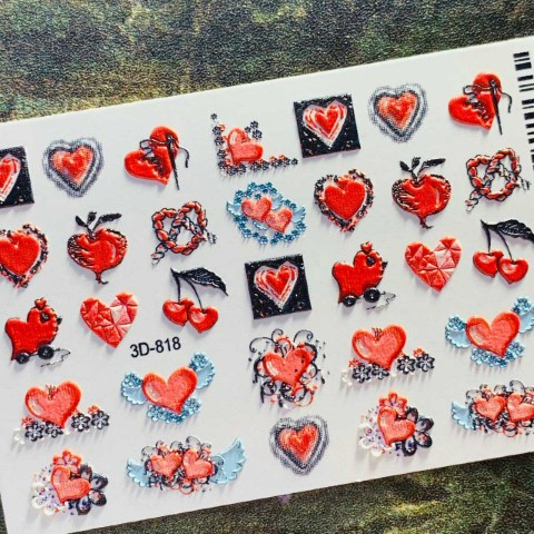 Слайдер 3D для дизайну на нігтях 818 78 05