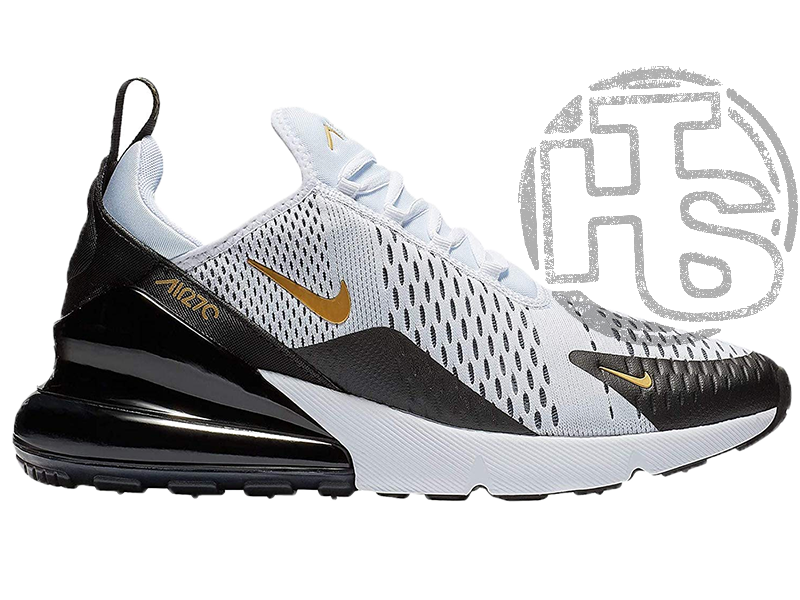 Чоловічі кросівки Nike Air Max 270 White/Black/Gold AV7892-100