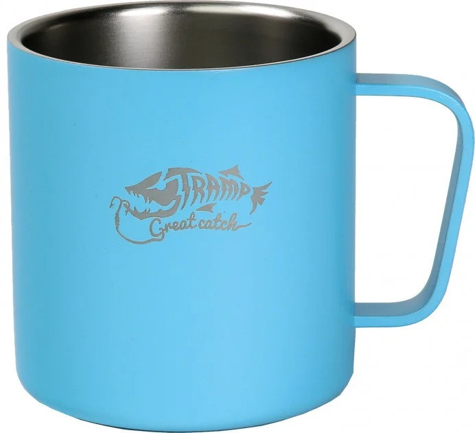 Термокружка Tramp TRC-098 375 мл, блакитна, фото 1