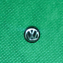 Логотип для авто ключа VW фольцваген черный 10мм