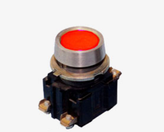 Вимикач кнопковий ВК 14-21 червона, кнопка