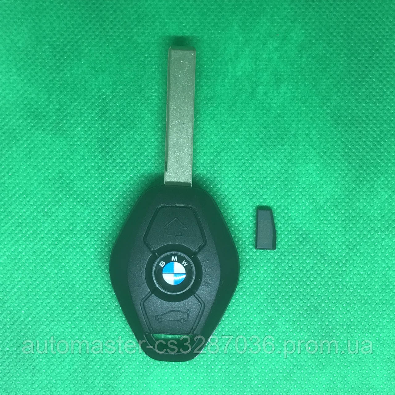 Ключ Bmw БМВ 3, 5, 7, x5 Лезо HU92 EWS чіп PCF7935 ID 44 315Mhz / 433Mhz