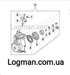 Оригінальний стартер у зборі Oleo-Mac BV300/Efco SA3000