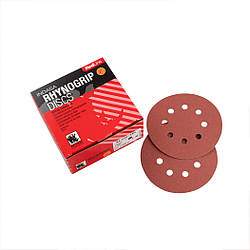 Абразивний диск INDASA D125 mm 8HI P240 RHYNOGRIP RED LINE (Португалія) (50шт)