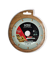Алмазний диск 125x22 "KONA FLEX IDUSTRIAL wood with nails" для різання дерева, пластику.