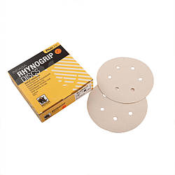 Абразивний диск INDASA D150 mm 6HI P150 RHYNOGRIP PLUS LINE (Португалія) (50шт)