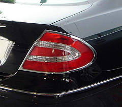 Окантовка задніх ліхтарів Mercedes W-209 (2002-2009)