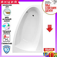 Асимметричная акриловая ванна 160x100 см Excellent Aquaria Comfort WAEX.AQP16WH правосторонняя