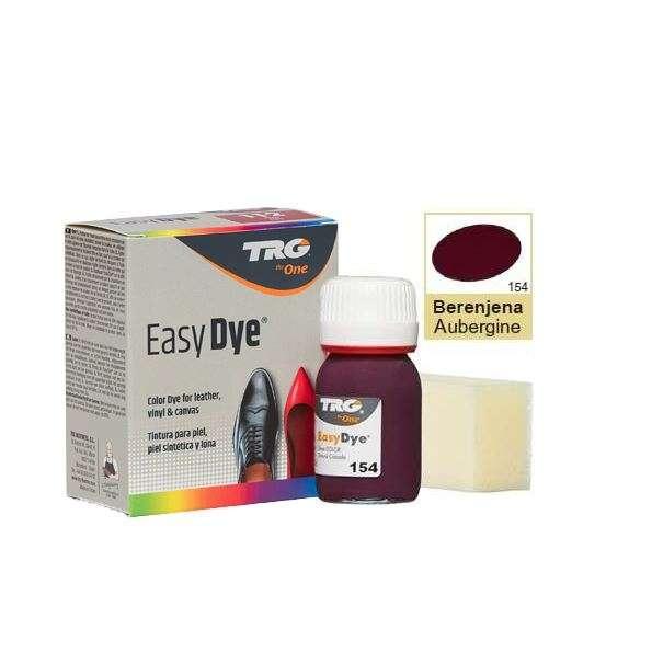 Фарба для шкіри TRG Easy Dye, 25 мл No154 Aubergine (Темний баклажан)