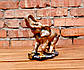 Статуетка Слон що біжить декор «бронза» 16 см гіпс, фото 2
