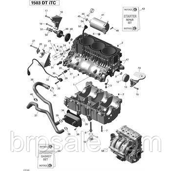 Перемикач тиску масла Sea-Doo BRP Oil Pressure Switch