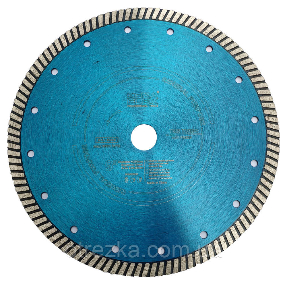 Алмазний диск "KONA FLEX THIN TURBO" 230x22